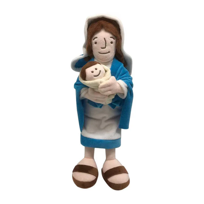 Glaer™ Jesus and Mary Plushie